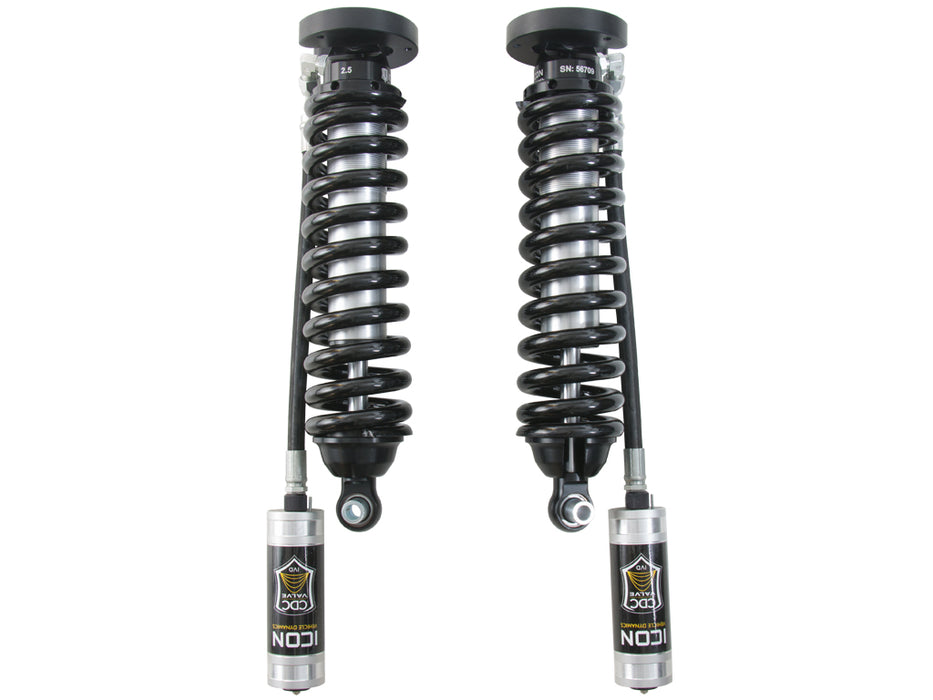 ICON 2016-2023 Nissan Titan XD 2.5 VS Remote Reservoir/CDCV Coilover Kit Front