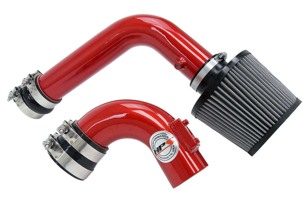 HPS Performance Cold Air Intake Kit 837-165R Red