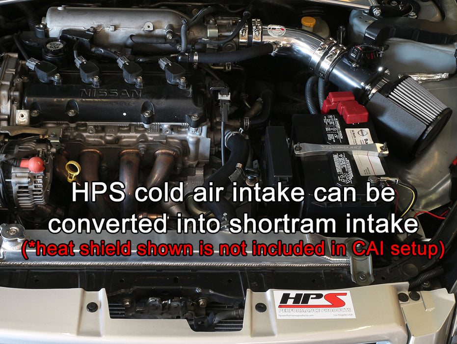 HPS Performance Cold Air Intake Kit 837-570P Polished