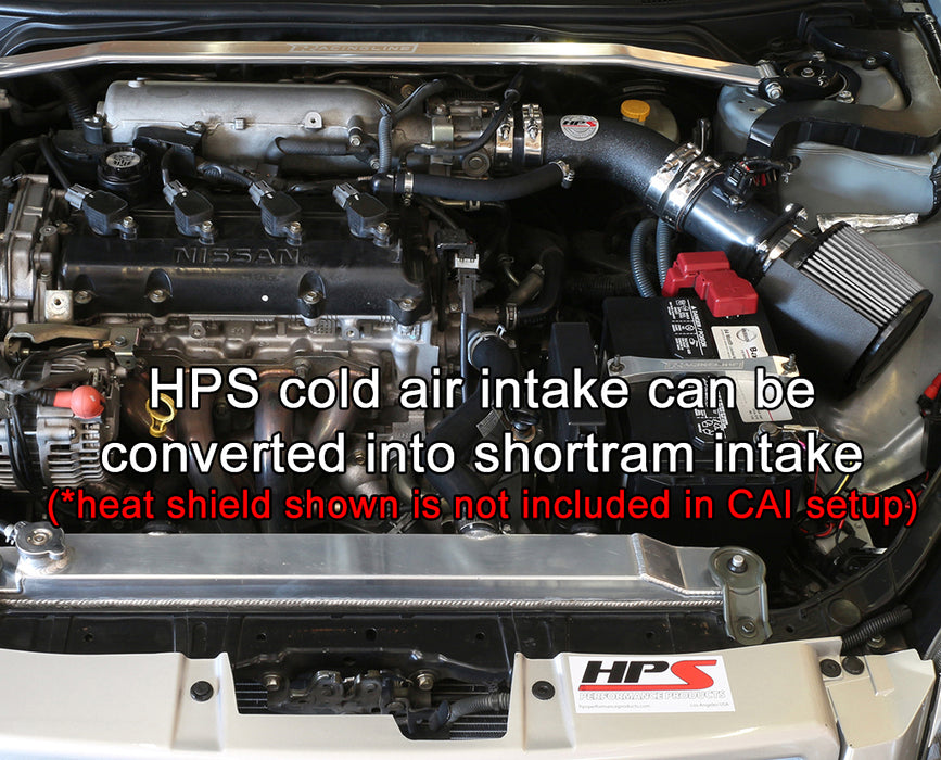 HPS Performance Cold Air Intake Kit 837-570WB Black