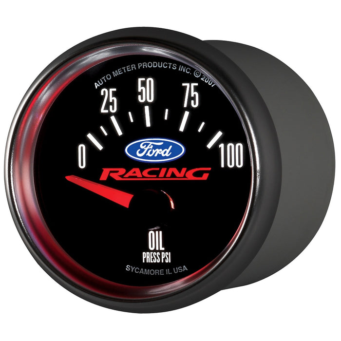 2-1/16 In. OIL PRESSURE 0-100 PSI FORD RACING