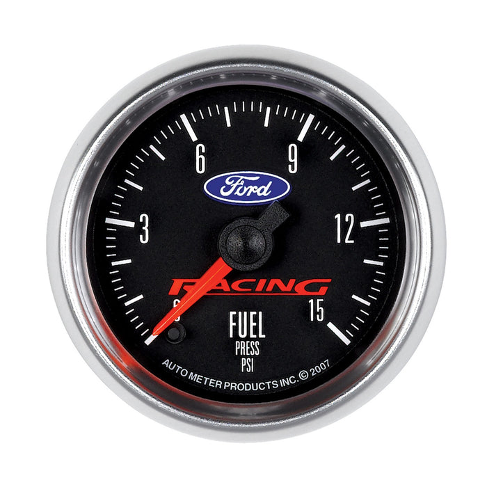 2-1/16 In. FUEL PRESSURE 0-15 PSI FORD RACING