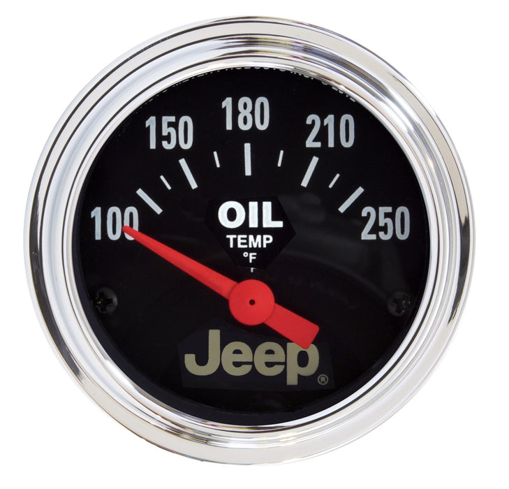 2-1/16 In. OIL TEMPERATURE 100-250 Fahrenheit JEEP