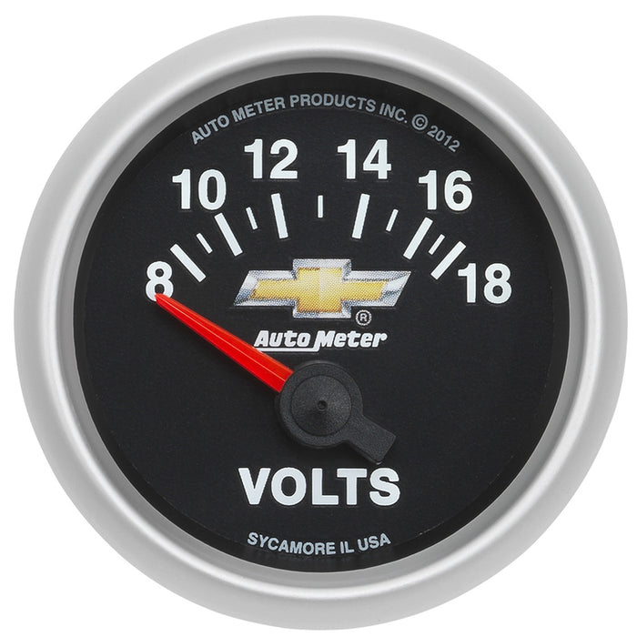 2-1/16 In. VOLTMETER 18V ELECTRIC GM COPO CAMARO