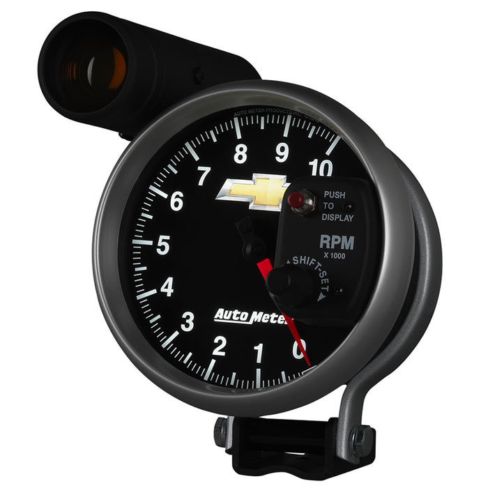 5 In. TACHOMETER 0-10000 RPM PEDESTAL W/ EXT. SHIFT-LITE GM COPO CAMARO