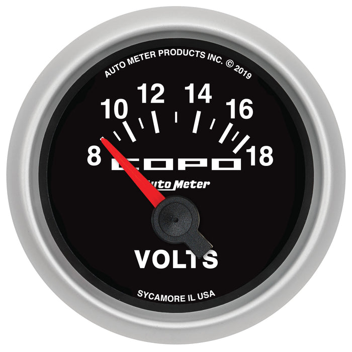 2-1/16in VOLTMETER 18V ELECTRIC COPO