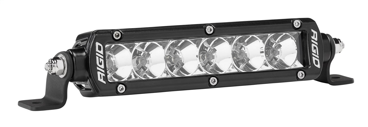 RIGID SR-Series PRO LED Light Flood Optic 6 Inch Black Housing