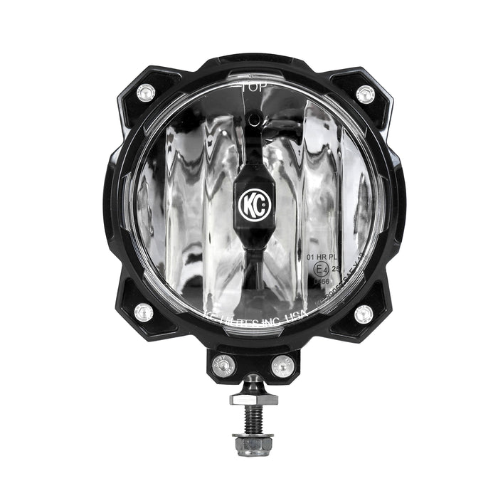 KC Hilites 6 In Pro6 Gravity LED - Infinity Ring - Single Light - SAE/ECE - 20W Driving Beam