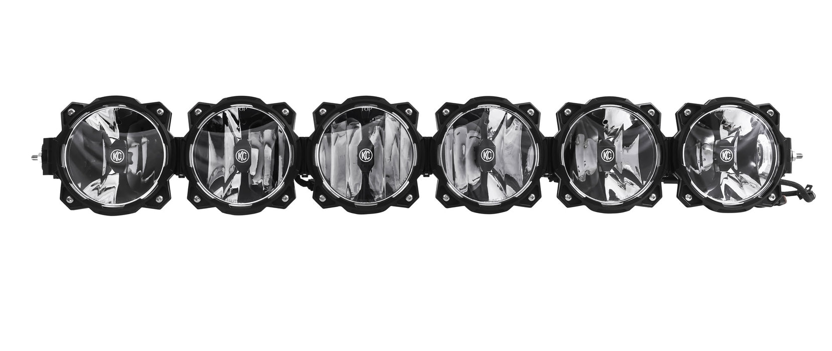 KC Hilites 39 In Pro6 Gravity LED - 6-Light - Light Bar System - 120W Combo Beam - For Can-Am Maverick