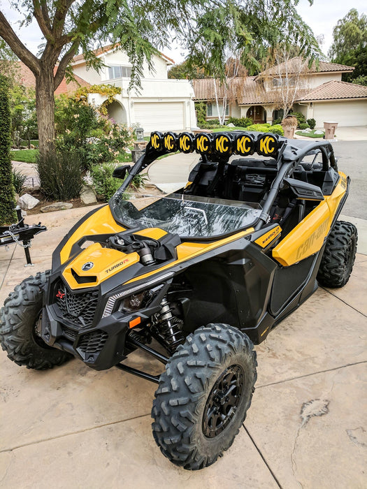 KC Hilites 45 In Pro6 Gravity LED -7-Light - Light Bar System - 140W Combo Beam - For 17-19 Can-Am Maverick X3