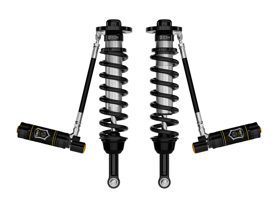 ICON 2021-2023 Ford F-150 4WD/Tremor 3.5-4.5"/2.5-3" Lift Front 2.5 VS Remote Reservoir With CDEV Coilovers Pair
