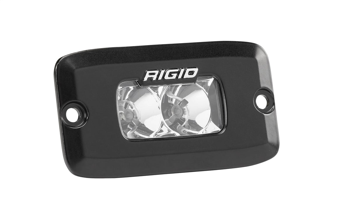 RIGID SR-M Series PRO Flood Optic Flush Mount Black Housing Single