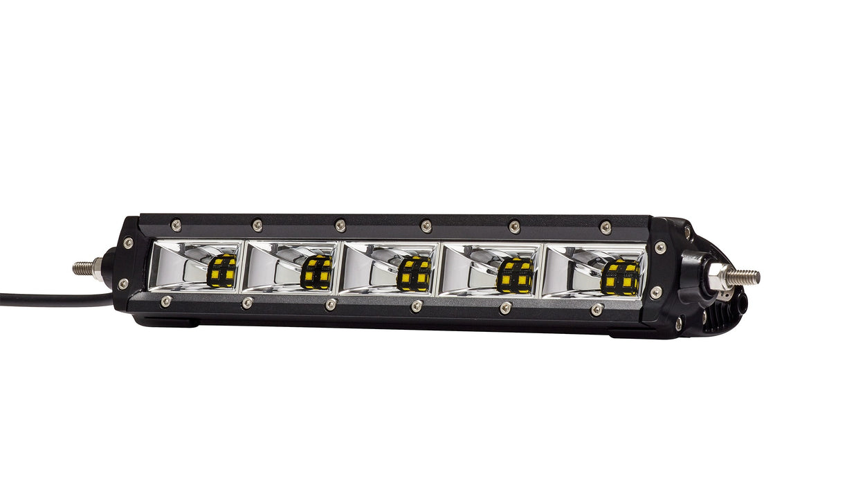 KC Hilites 10 In C-Series LED- 4-Lights - 50W Flood Beam - For M-RACKS