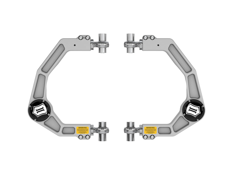ICON 2021-2023 Ford F150 Billet Upper Control Arm/Delta Joint Pro Kit