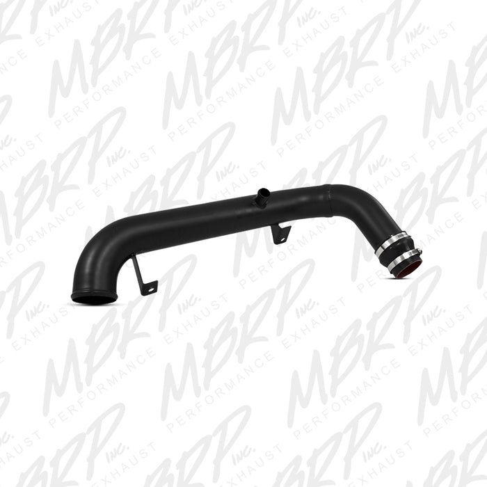 MBRP Exhaust 3in. Air Intake Pipe; Black - Without Filter