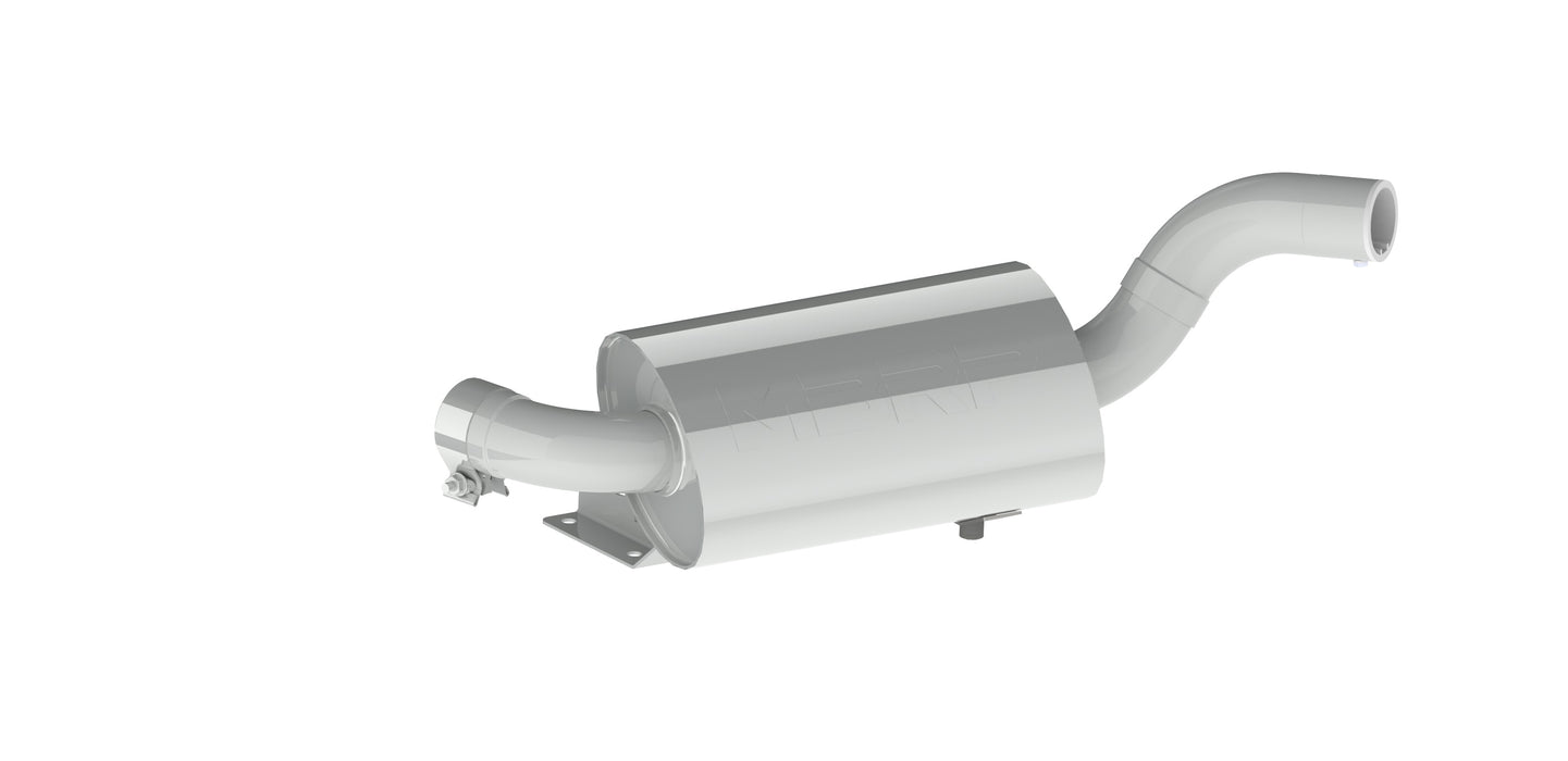 Can Am Single Slip-on Muffler.