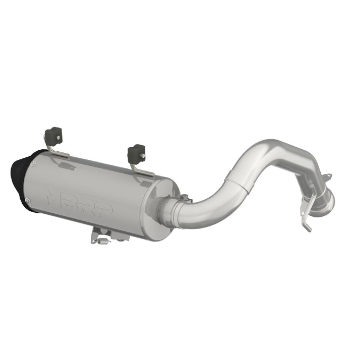 Polaris Single Slip-on Muffler.