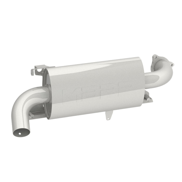 Polaris Oval Slip-on Muffler.