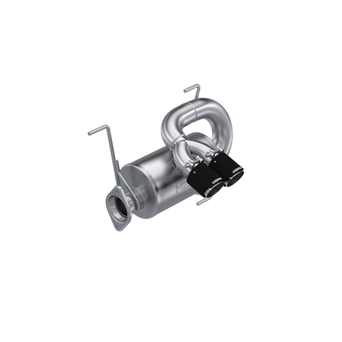 Polaris Single Slip-on Dual Outlet Muffler.