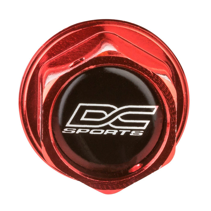 DC SPORTS RED MAGNETIC DRAIN PLUG (HONDA MITSUBISHI MAZDA)