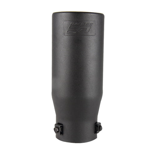 DC Sport Black Universal Bolt On Exhaust Tip 2.875" Inlet 3.75" Outlet