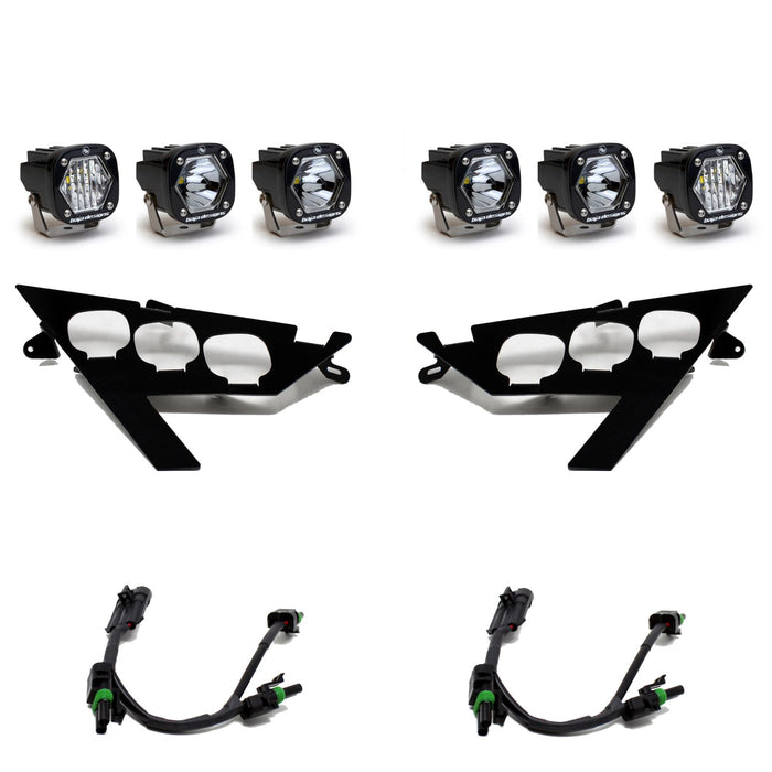 S1 Triple LED Headlight Kit