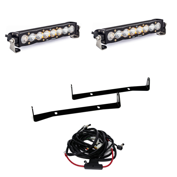 S8 Dual 10 Inch Grille Upper Light Kit