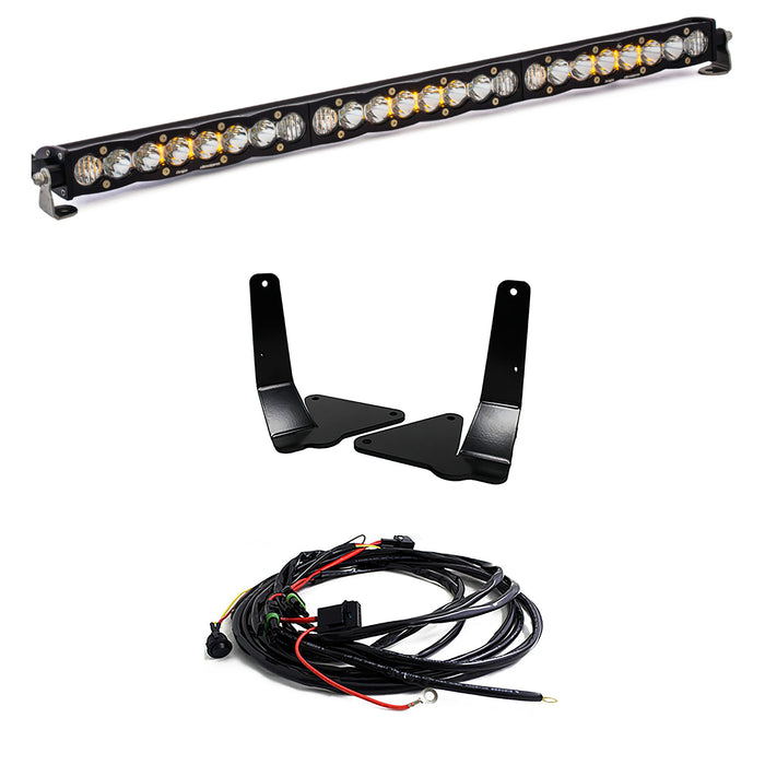 S8 30 Inch Grille Lower Light Bar Kit