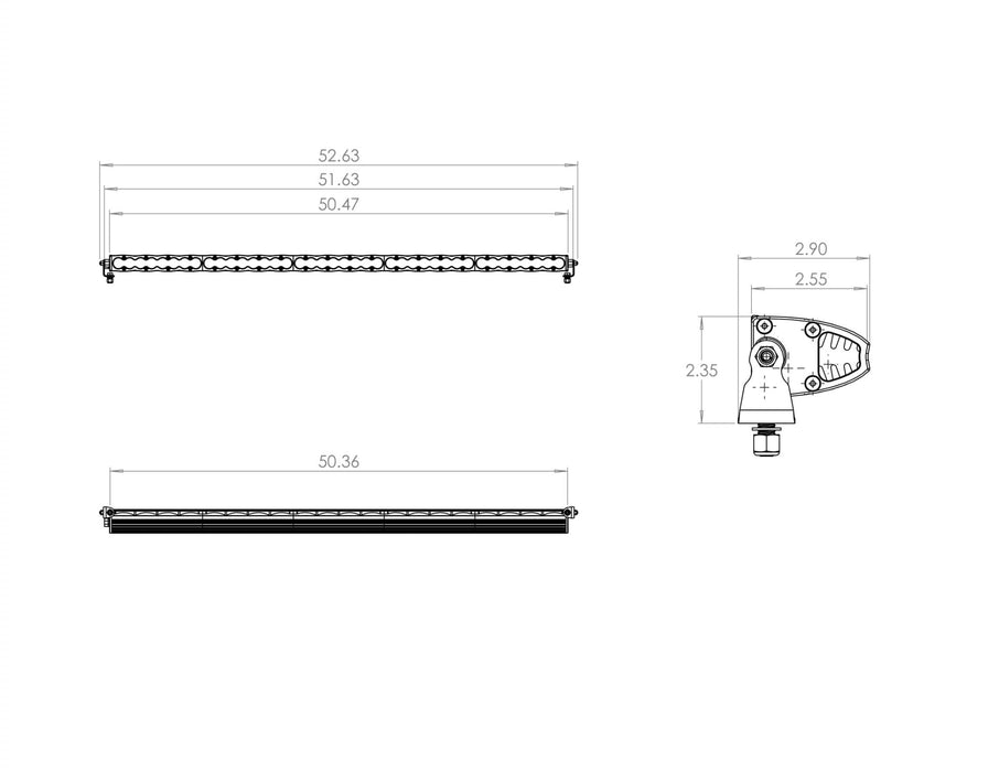 S8 Straight LED Light Bar