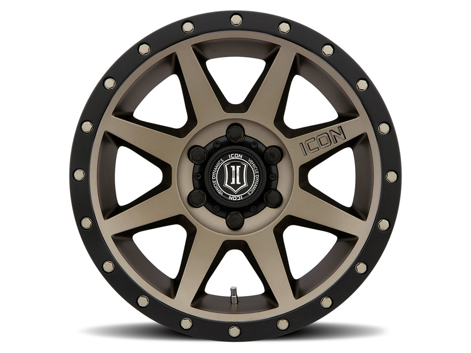 ICON ALLOYS REBOUND BRONZE -18 X 9 / 6 X 135 / 6MM / 5.25" BS