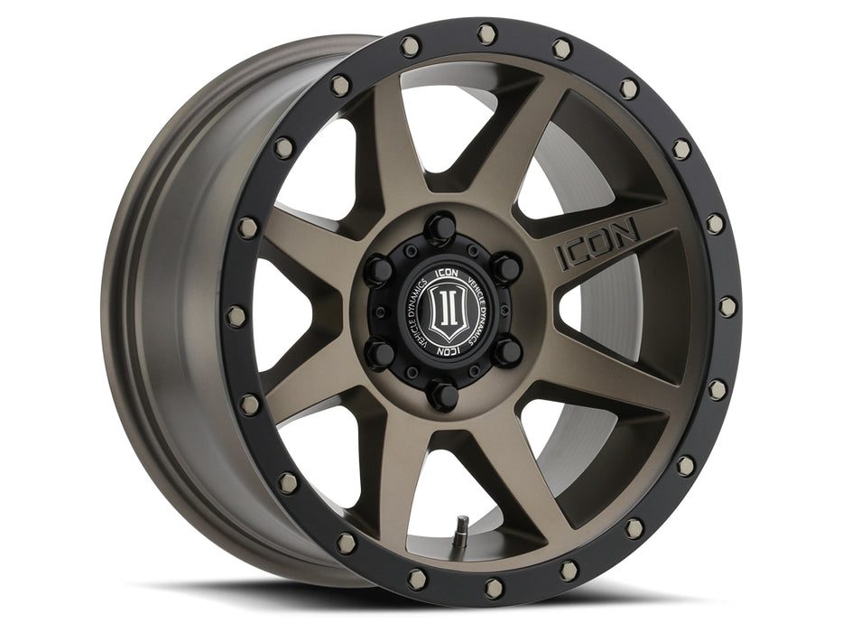 ICON ALLOYS REBOUND BRONZE - 18 X 9 / 6 X 5.5 / 25MM / 6" BS