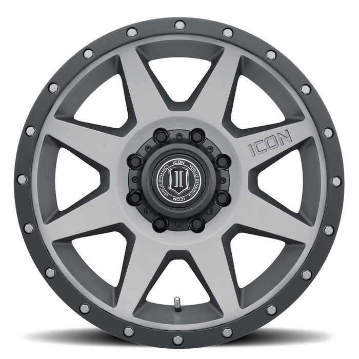 ICON ALLOYS REBOUND TITANIUM - 20 X 9 / 8 X 6.5" / 12MM / 5.5" BS