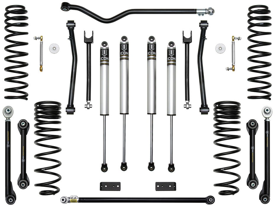 20-UP JEEP GLADIATOR 2.5" STAGE 5 SUSPENSION SYSTEM (TUBULAR)