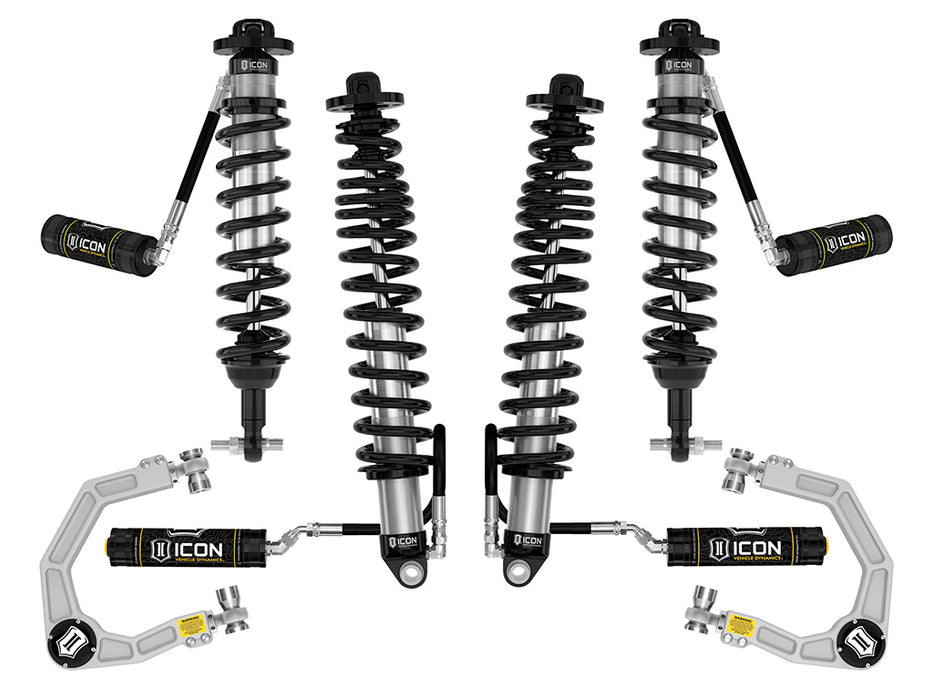 ICON 21-23 Bronco Non-Sasquatch 3-4" Lift Stage 4 Suspension System Billet UCA