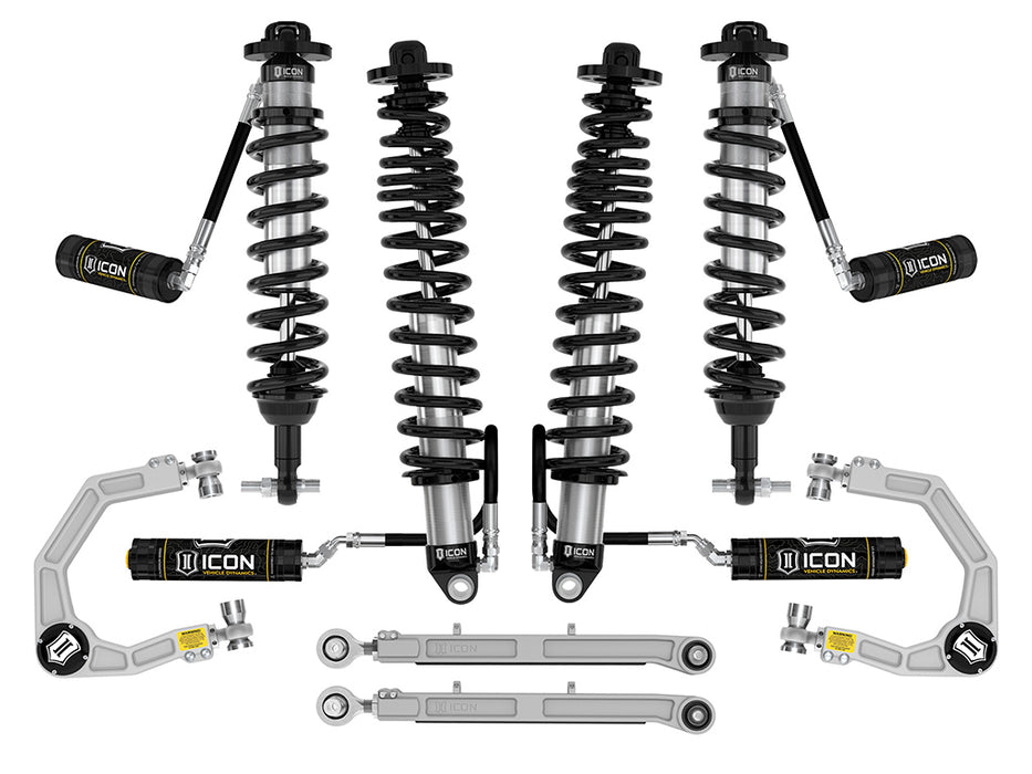 ICON 2021-2023 Bronco Sasquatch 2-3" Lift Stage 5 Suspension System Billet UCA