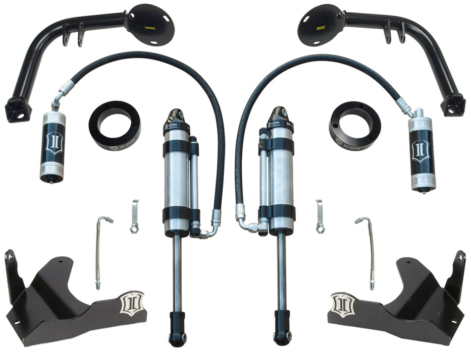 ICON 2010-2024 Toyota 4Runner/2010-2014 Toyota FJ Cruiser Stage 3 S2 Secondary Shock Upgrade System