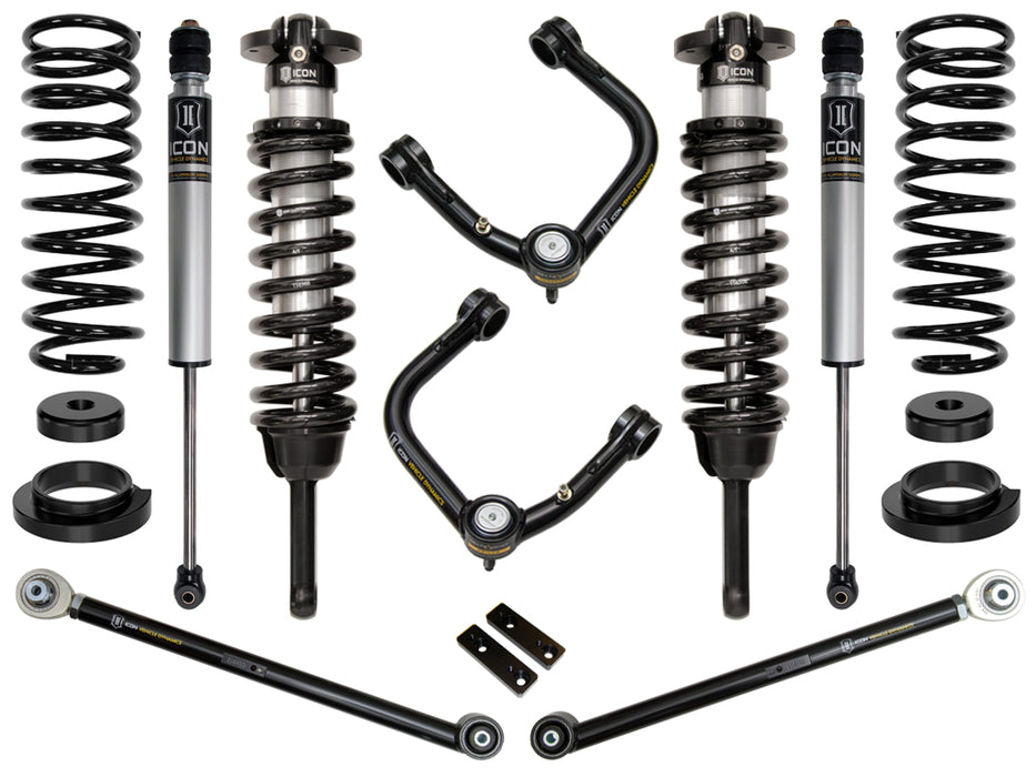 03-09 GX470 0-3.5" STAGE 3 SUSPENSION SYSTEM W TUBULAR UCA