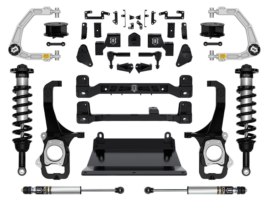 ICON 2022-2023 Toyota Tundra 6" Lift Stage 2 Suspension System With Billet Upper Control Arms