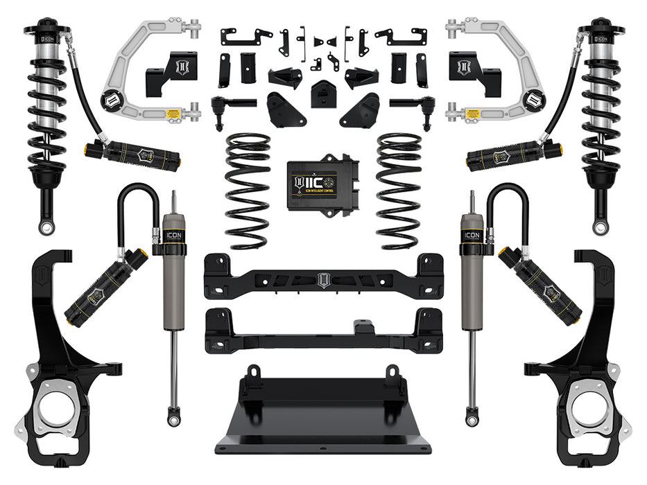 ICON 2022-2023 Toyota Tundra 6" Lift Stage 8 Suspension System With Billet Upper Control Arms