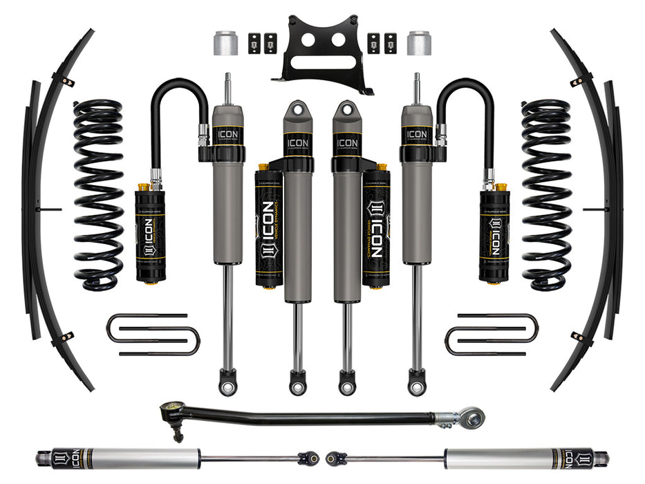 ICON 2020-2022 Ford F-250/F-350 Super Duty 4WD Diesel 2.5" Lift Stage 5 Suspension System W/ Expansion Packs