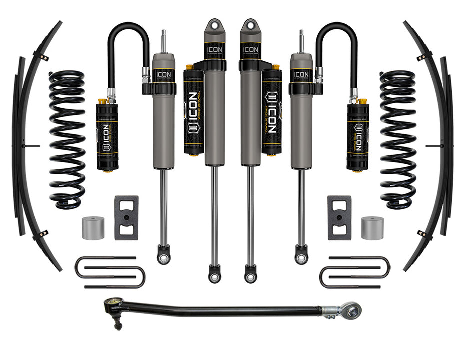 ICON 2023 Ford F-250/F-350 Super Duty 4WD Diesel 2.5" Lift Stage 4 Suspension System W/ Expansion Packs