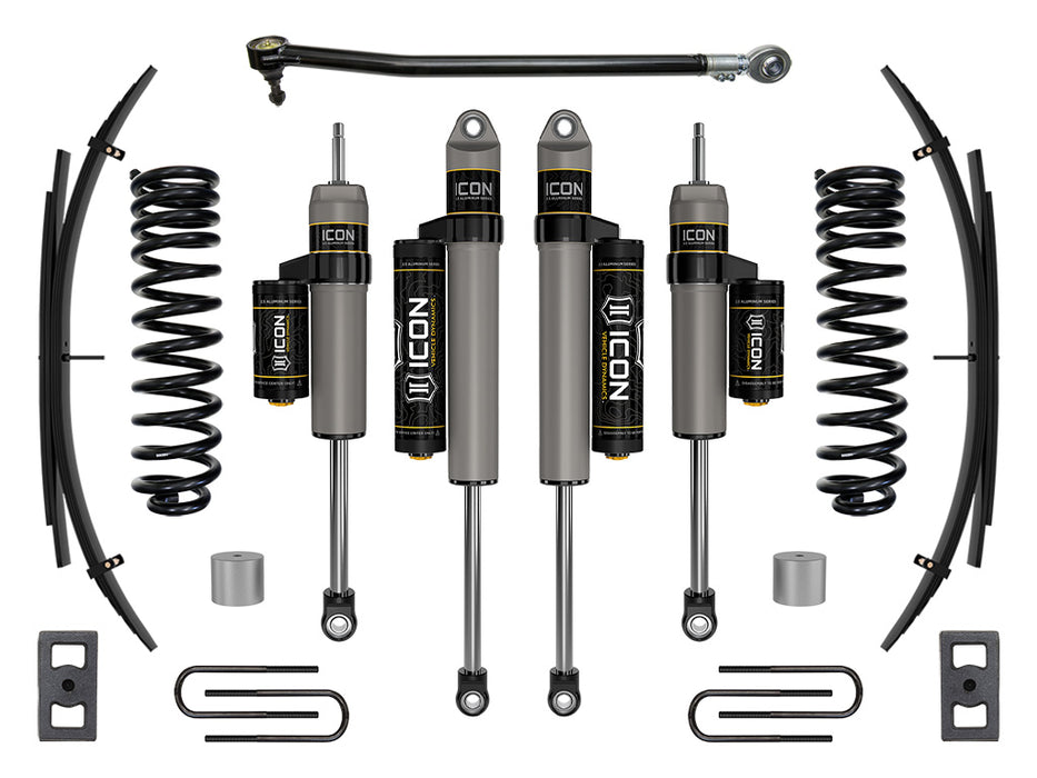 ICON 2023 Ford F-250/F-350 Super Duty 4WD Gas 2.5" Lift Stage 3 Suspension System W/ Expansion Packs