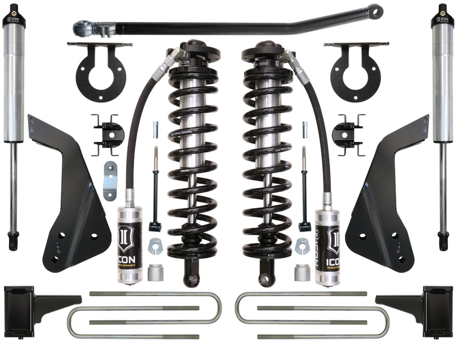 05-07 FORD F-250/F-350 4-5.5" STAGE 2 COILOVER CONVERSION SYSTEM