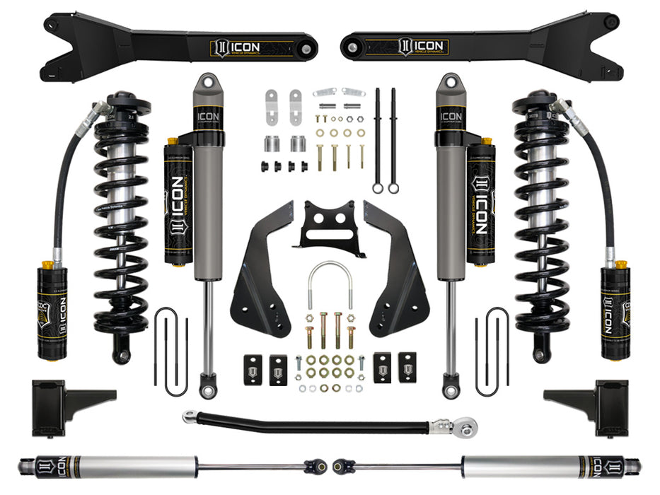 05-07 FORD F250/F350 4-5.5" STAGE 5 COILOVER CONVERSION SYSTEM W RADIUS ARM