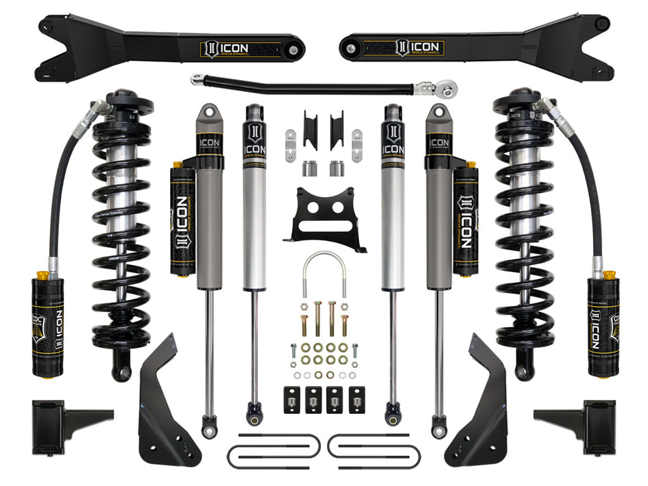 08-10 FORD F250/F350 4-5.5" STAGE 5 COILOVER CONVERSION SYSTEM W RADIUS ARM