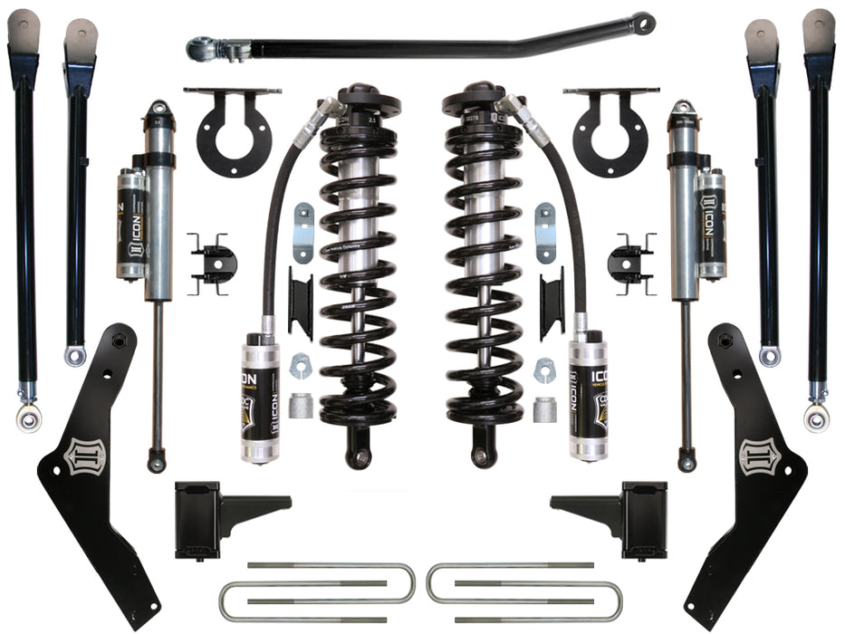 11-16 FORD F-250/F-350 4-5.5" STAGE 4 COILOVER CONVERSION SYSTEM