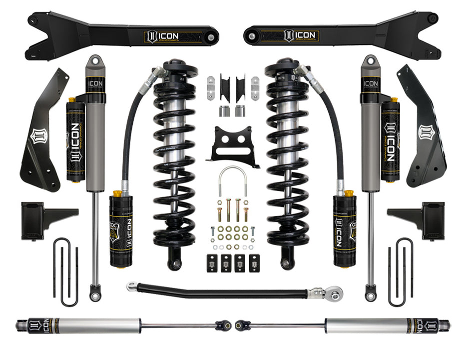 11-16 FORD F250/F350 4-5.5" STAGE 5 COILOVER CONVERSION SYSTEM W RADIUS ARM