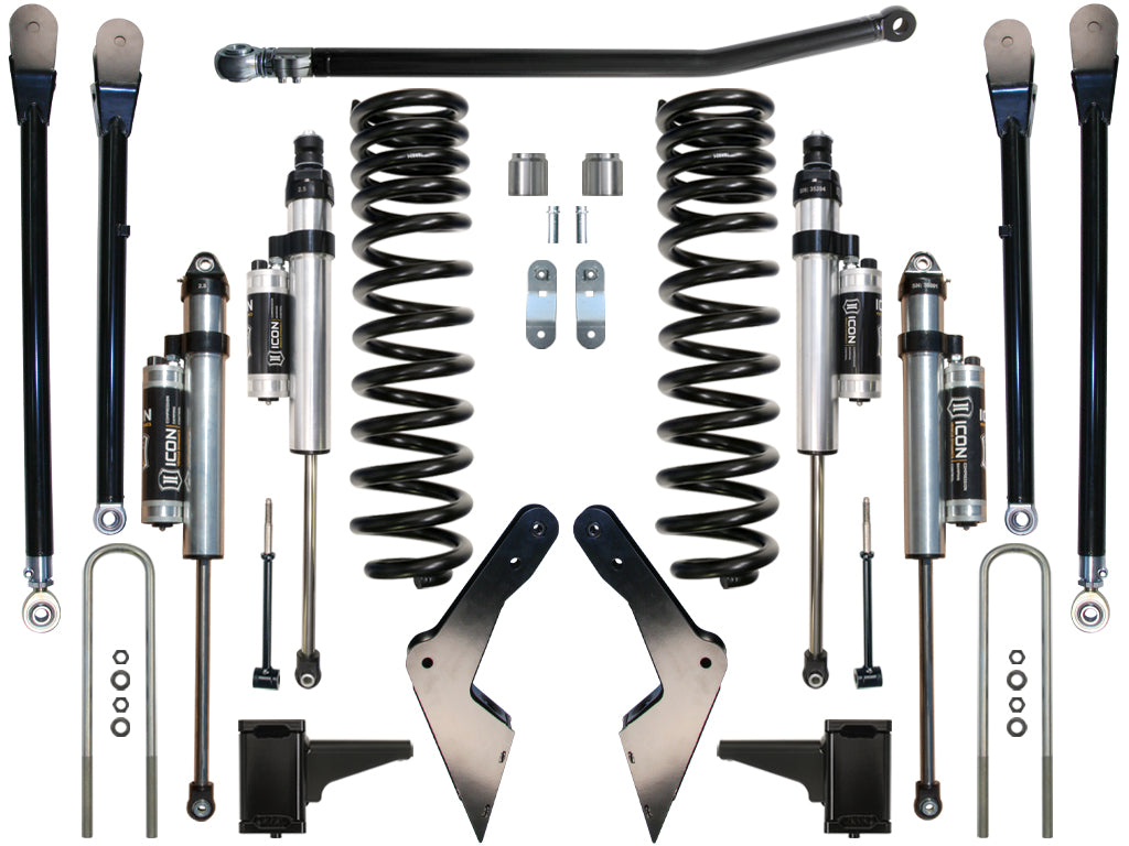 Energy Suspension 05-07 Ford F250/F350 2/4WD Red Body Mount Set main image 1