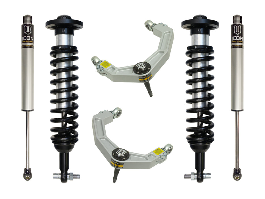 2014 FORD F150 2WD 0-2.63" STAGE 2 SUSPENSION SYSTEM W BILLET UCA
