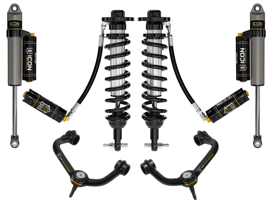 ICON 21-23 Ford F150 4WD 0-2.75" Lift Stage 5 Suspension System Tubular UCA